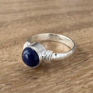 NWOT Sundance Cosmic Cocoon Ring, Lapis Lazuli, Sterling Silver